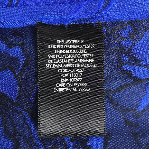 Alice + Olivia Esther Dress Womens 12 Multicolor Satin Floral Ruffle Hem Flaws - Picture 12 of 16